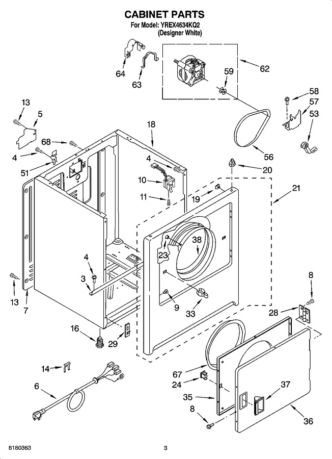 Diagram for YREX4634KQ2