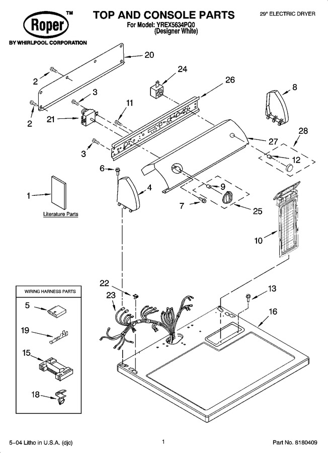 Diagram for YREX5634PQ0