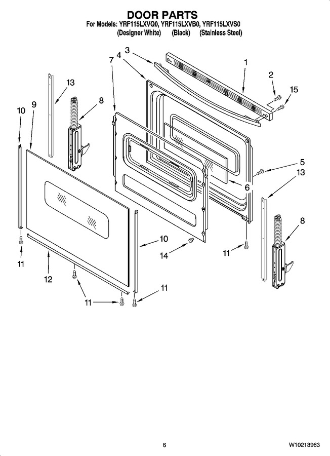 Diagram for YRF115LXVB0
