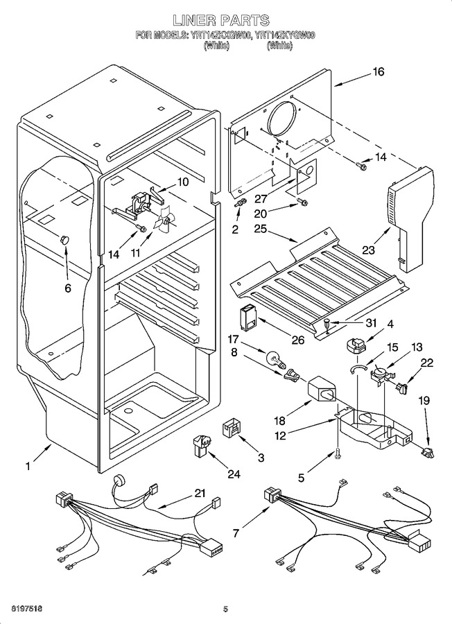 Diagram for YRT14ZKXGW00