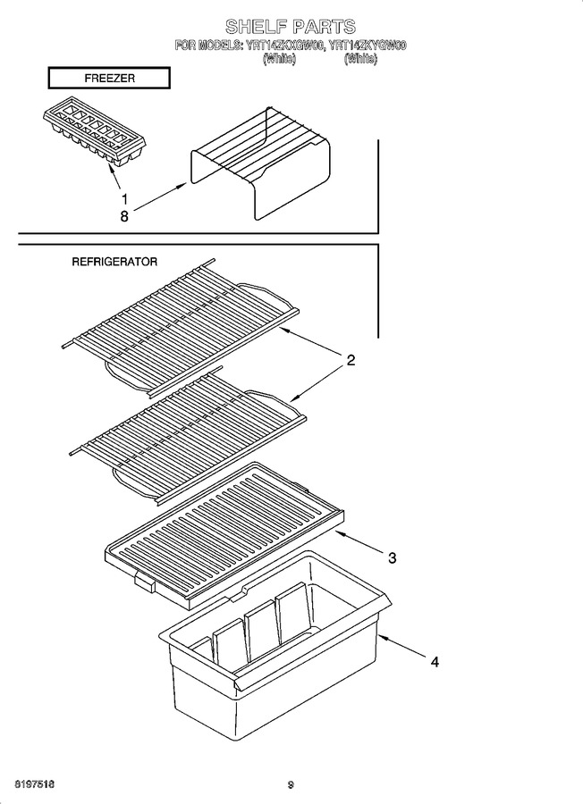 Diagram for YRT14ZKXGW00