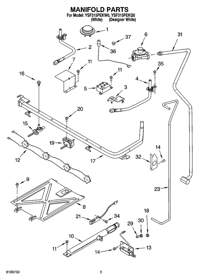 Diagram for YSF315PEKQ0