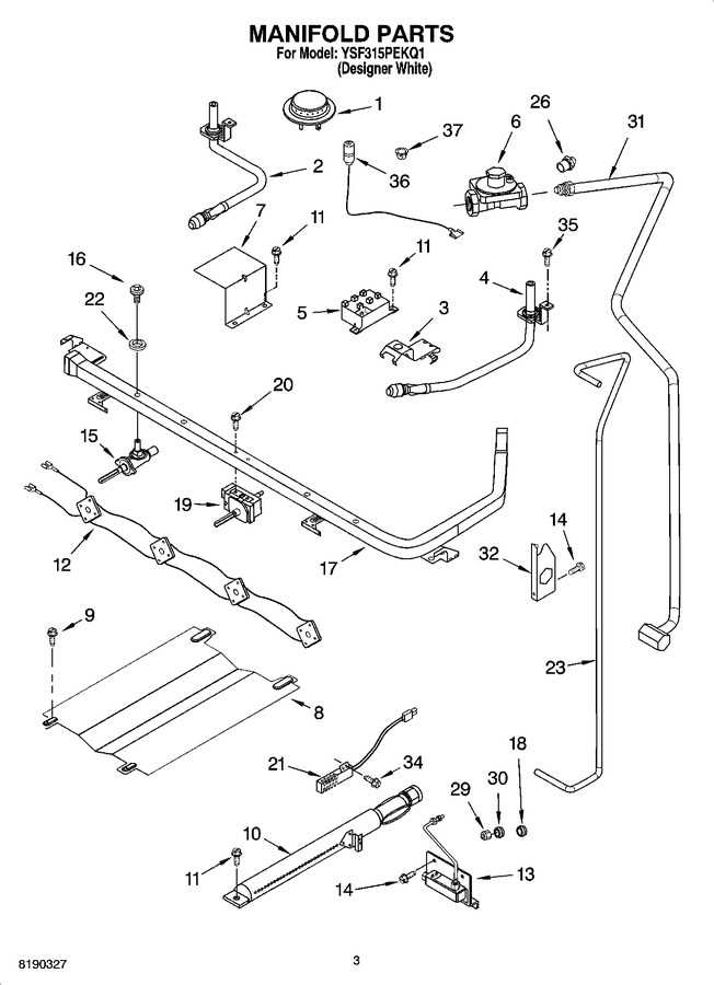 Diagram for YSF315PEKQ1