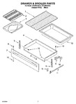 Diagram for 05 - Drawer & Broiler Parts