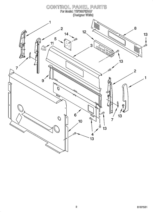 Diagram for YSF385PEGQ7