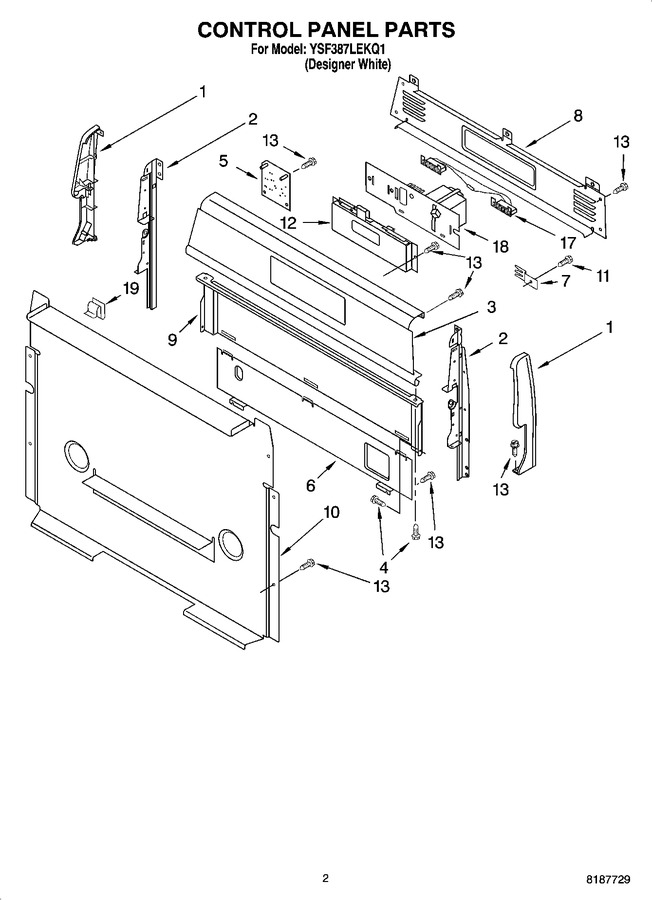 Diagram for YSF387LEKQ1
