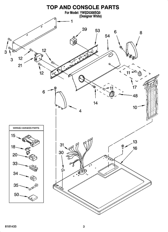 Diagram for YWED5300SQ0