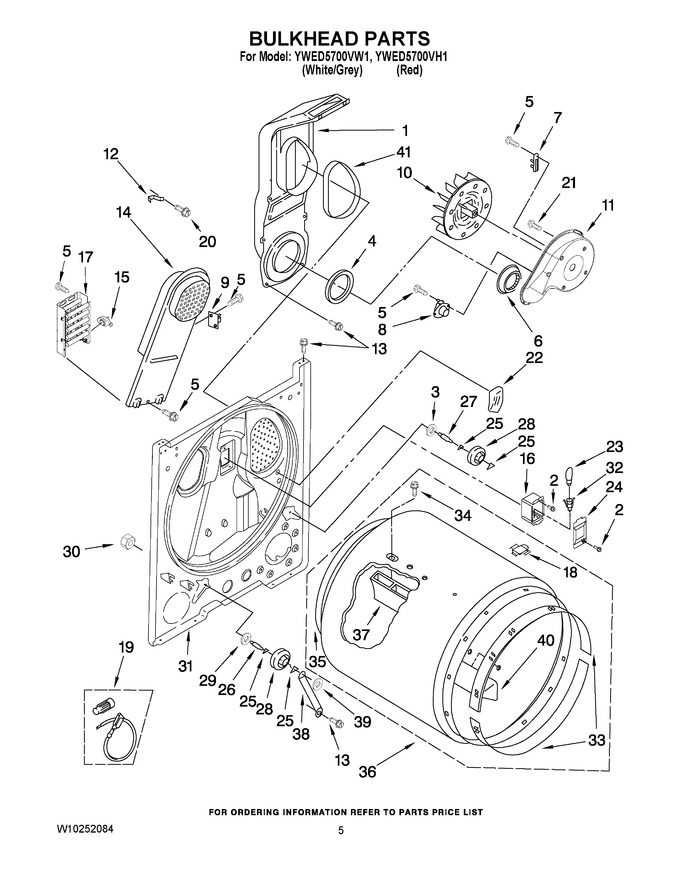 Diagram for YWED5700VH1
