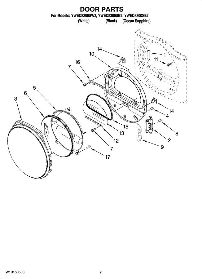 Diagram for YWED8300SE2