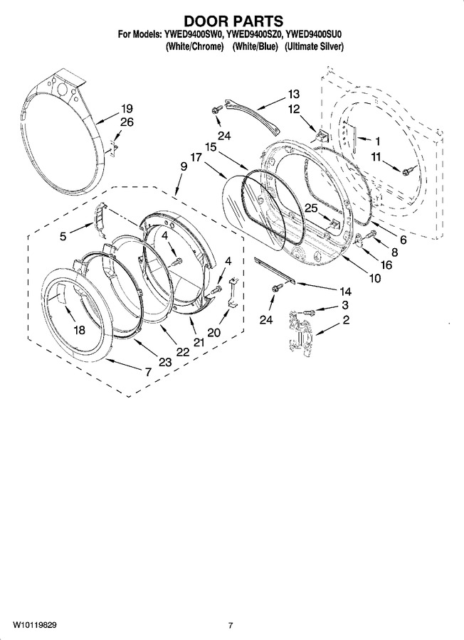 Diagram for YWED9400SW0