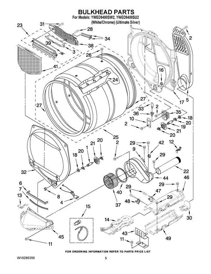 Diagram for YWED9400SU2