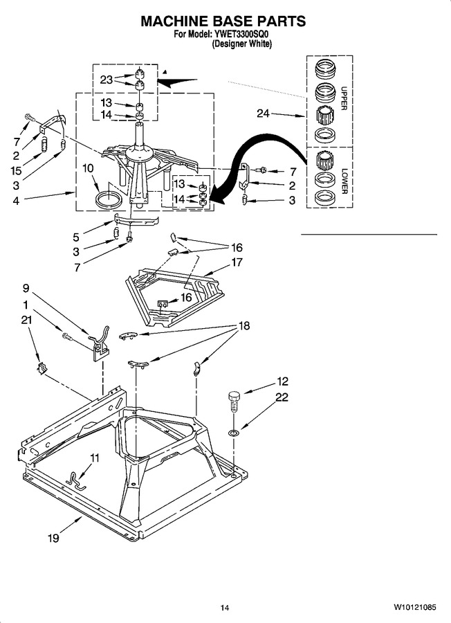 Diagram for YWET3300SQ0