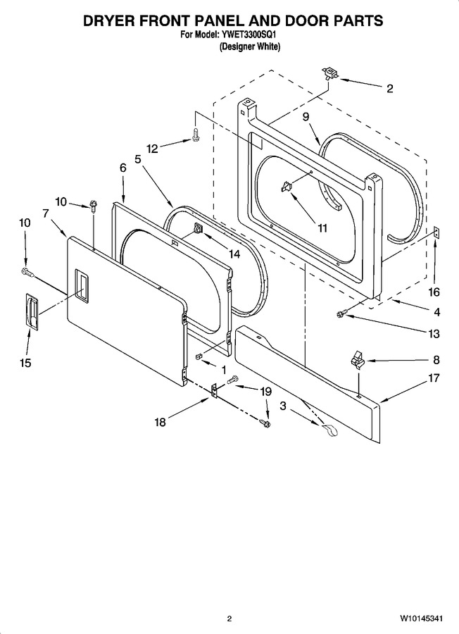 Diagram for YWET3300SQ1