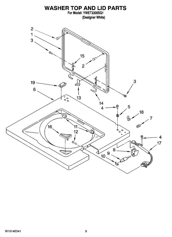 Diagram for YWET3300SQ1