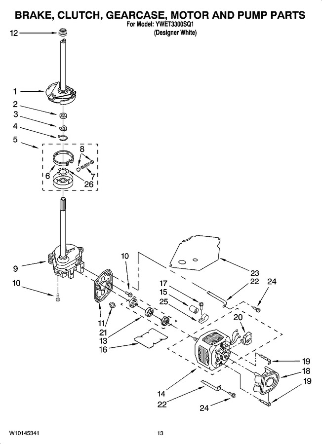 Diagram for YWET3300SQ1