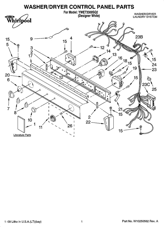 Diagram for YWET3300SQ2