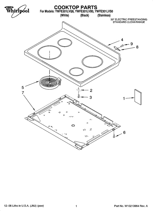 Diagram for YWFE301LVQ0