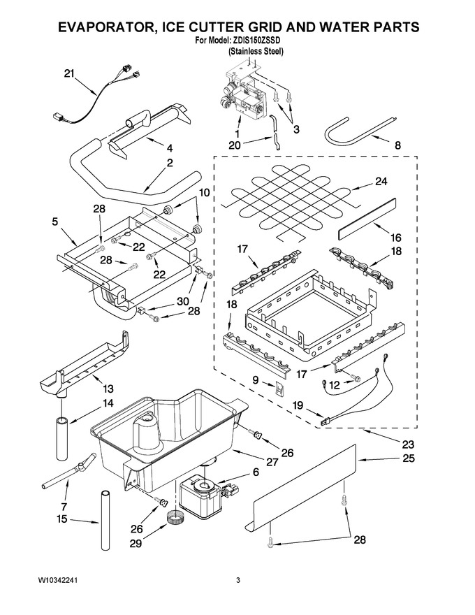 Diagram for ZDIS150ZSSD