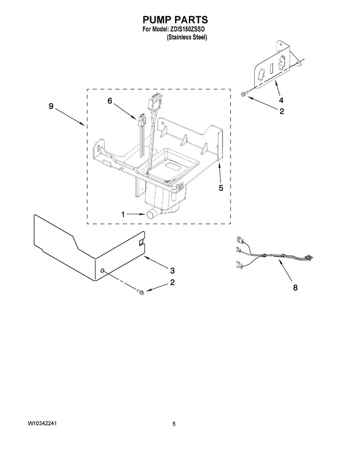 Diagram for ZDIS150ZSSD