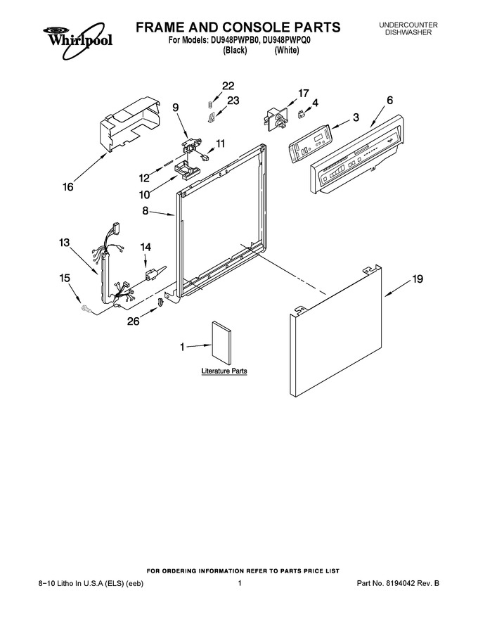 Diagram for DU948PWPQ0
