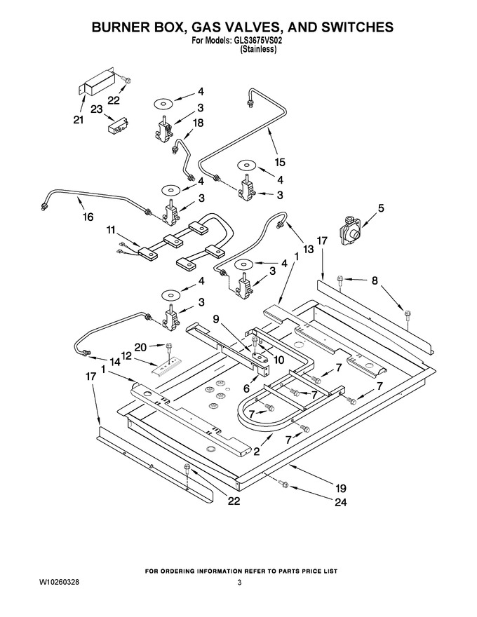 Diagram for GLS3675VS02