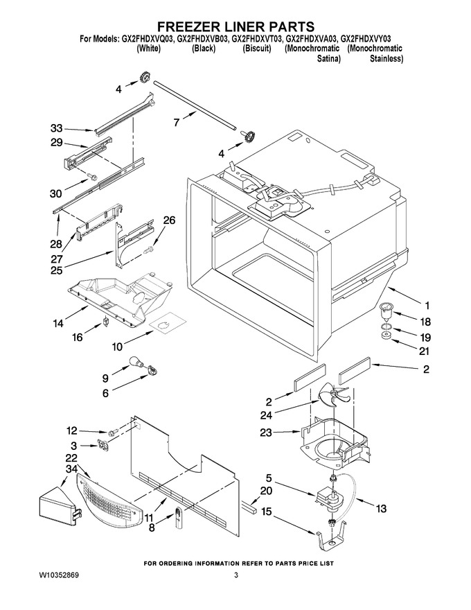 Diagram for GX2FHDXVT03