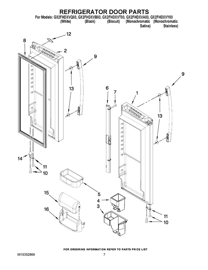 Diagram for GX2FHDXVT03