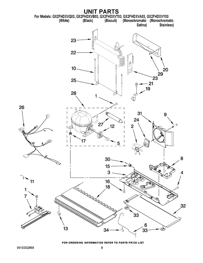 Diagram for GX2FHDXVT03