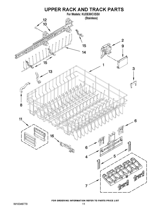 Diagram for KUDE50CXSS0