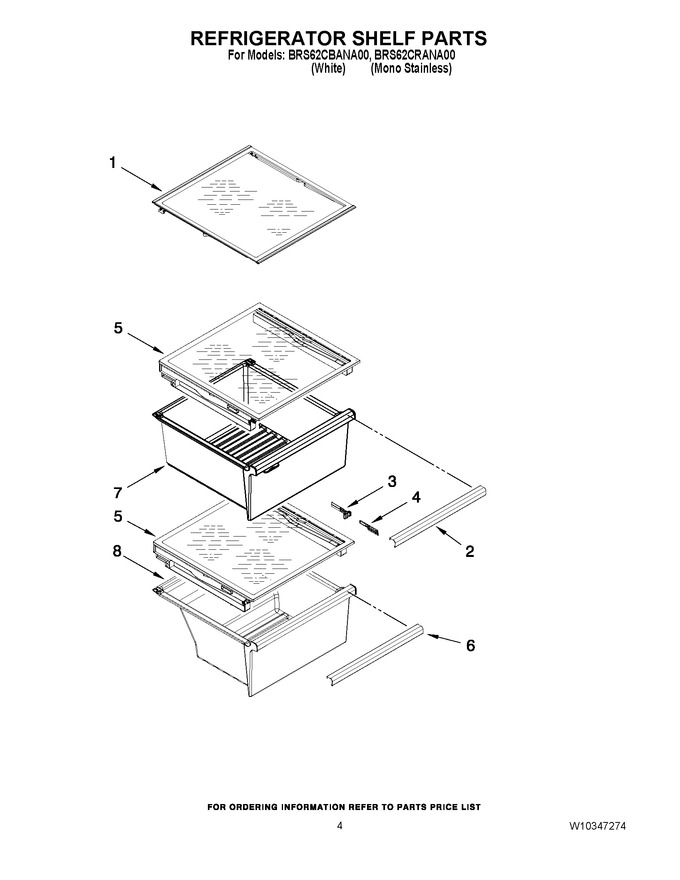 Diagram for BRS62CBANA00