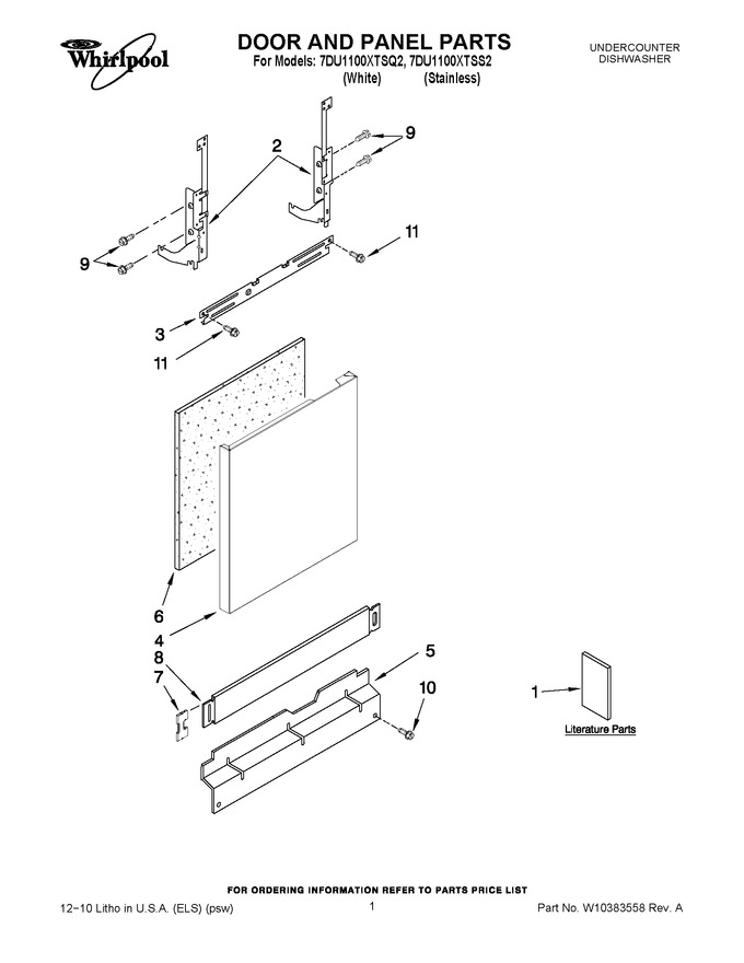 Diagram for 7DU1100XTSS2