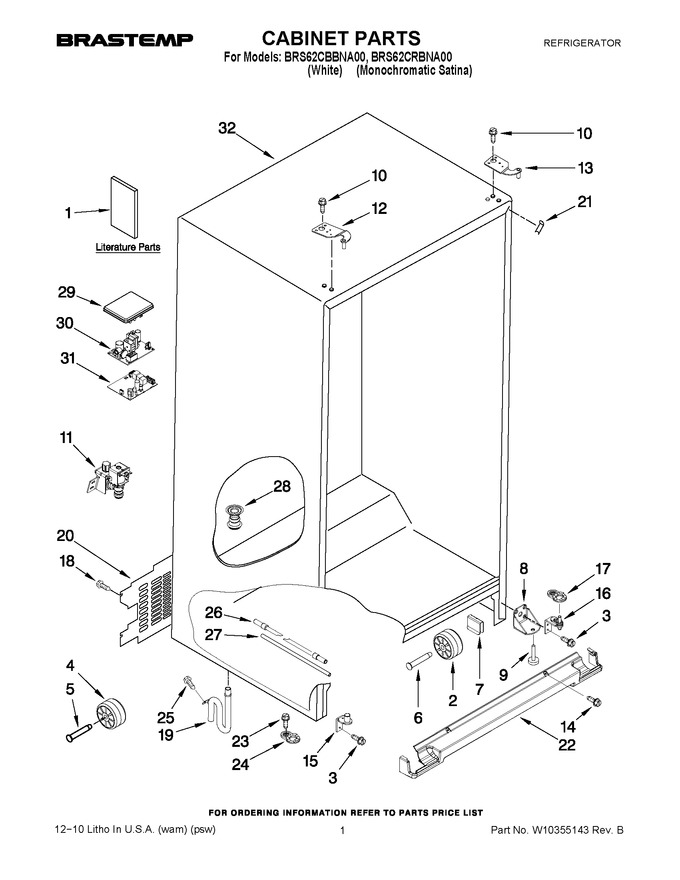 Diagram for BRS62CBBNA00