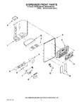 Diagram for 08 - Dispenser Front Parts