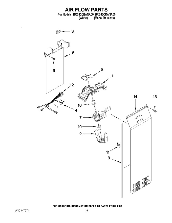 Diagram for BRS62CBANA00