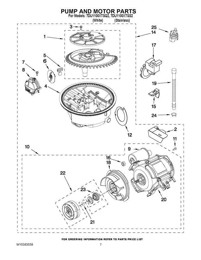 Diagram for 7DU1100XTSS2