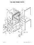 Diagram for 05 - Tub And Frame Parts