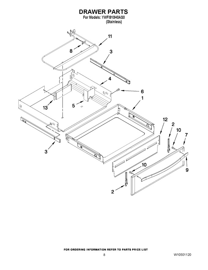 Diagram for YWFI910H0AS0