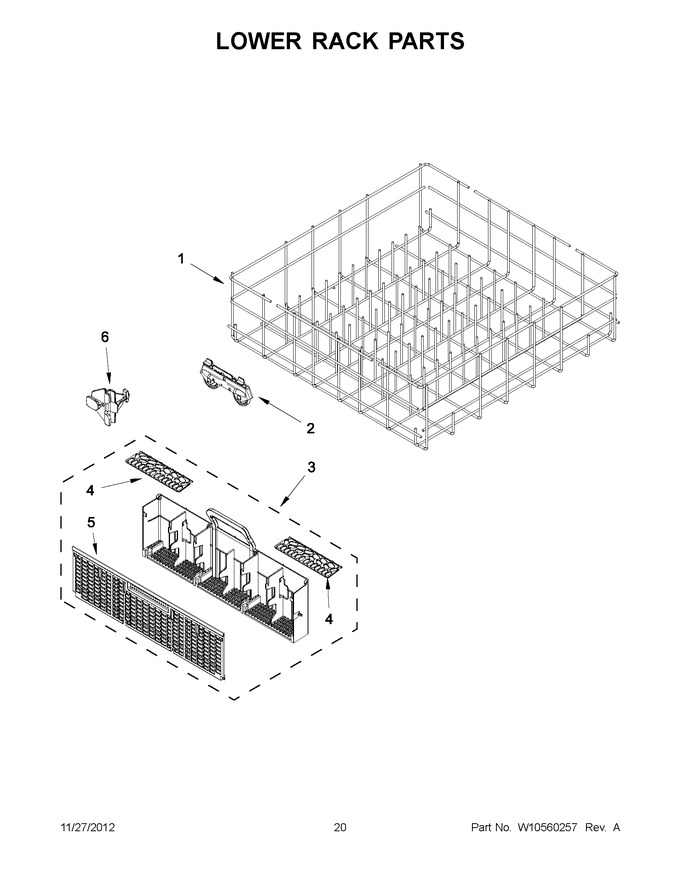 Diagram for WDF530PAYW4