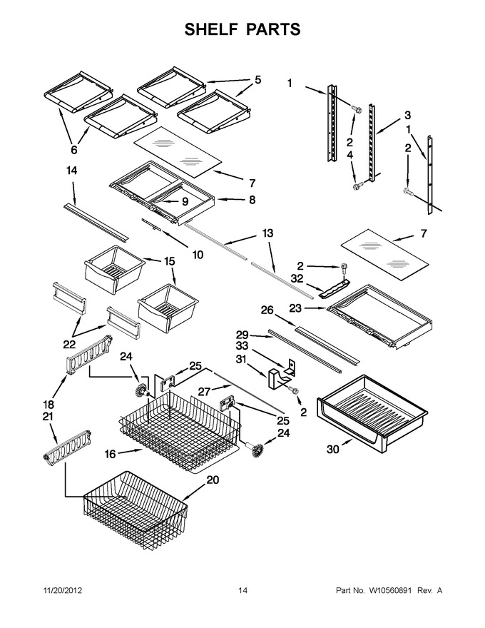 Diagram for KBRS19KTWH7