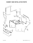 Diagram for 06 - Cabinet And Installation Parts