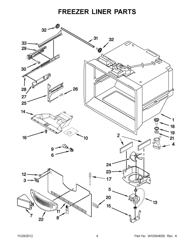 Diagram for KBFS25EWMS10
