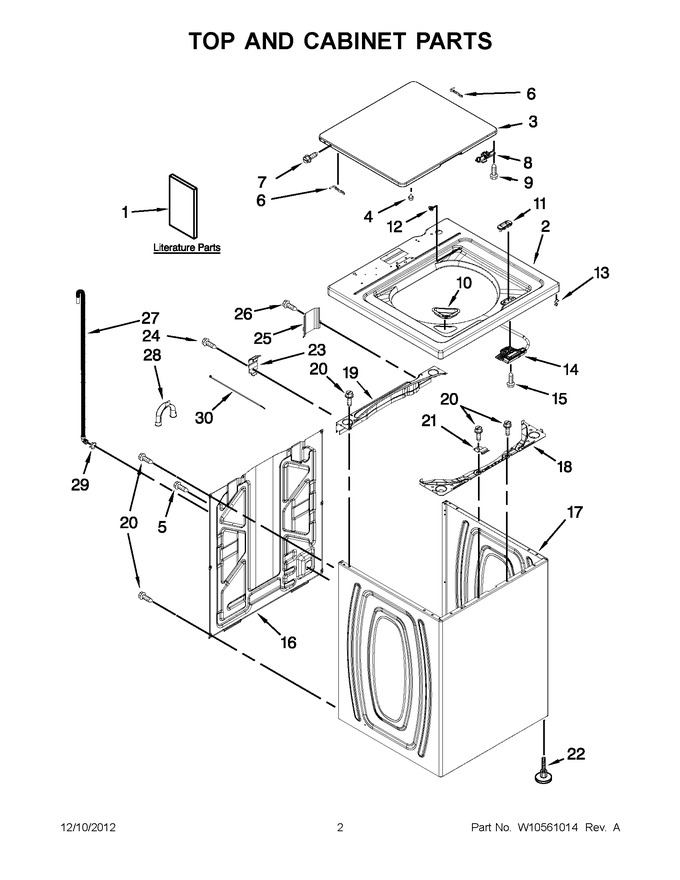 Diagram for 4GWTW4740YQ1