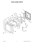 Diagram for 03 - Oven Door Parts