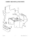 Diagram for 06 - Cabinet And Installation Parts