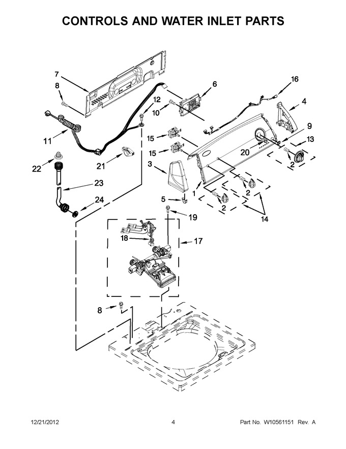 Diagram for 7MWTW1502AW2