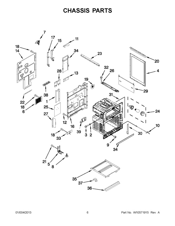 Diagram for YGGE390LXQ03