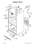 Diagram for 01 - Cabinet Parts