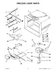 Diagram for 02 - Freezer Liner Parts