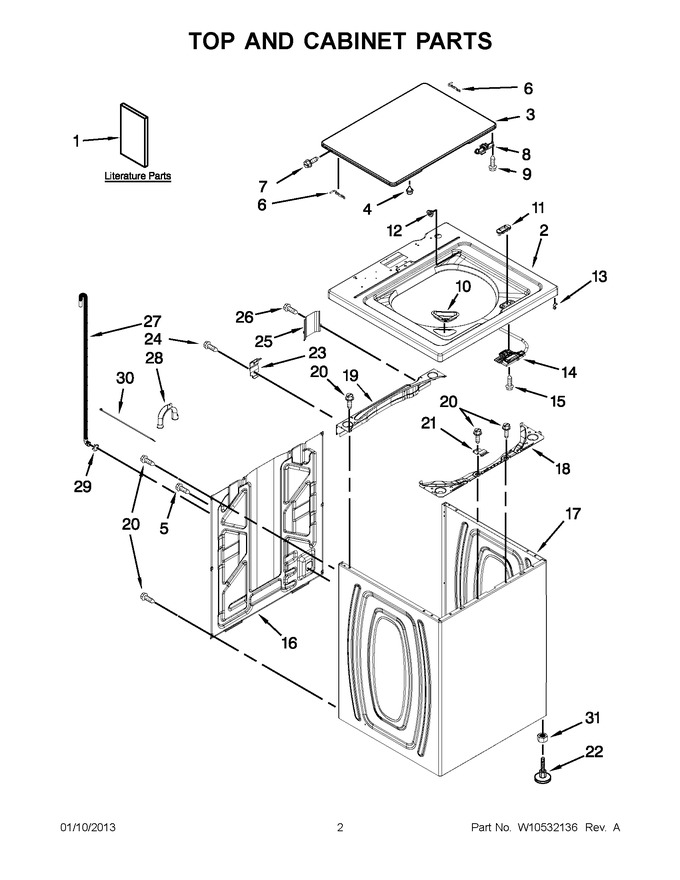 Diagram for ITW4700YQ1