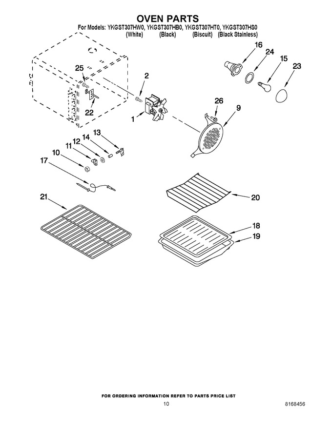 Diagram for YKGST307HT0